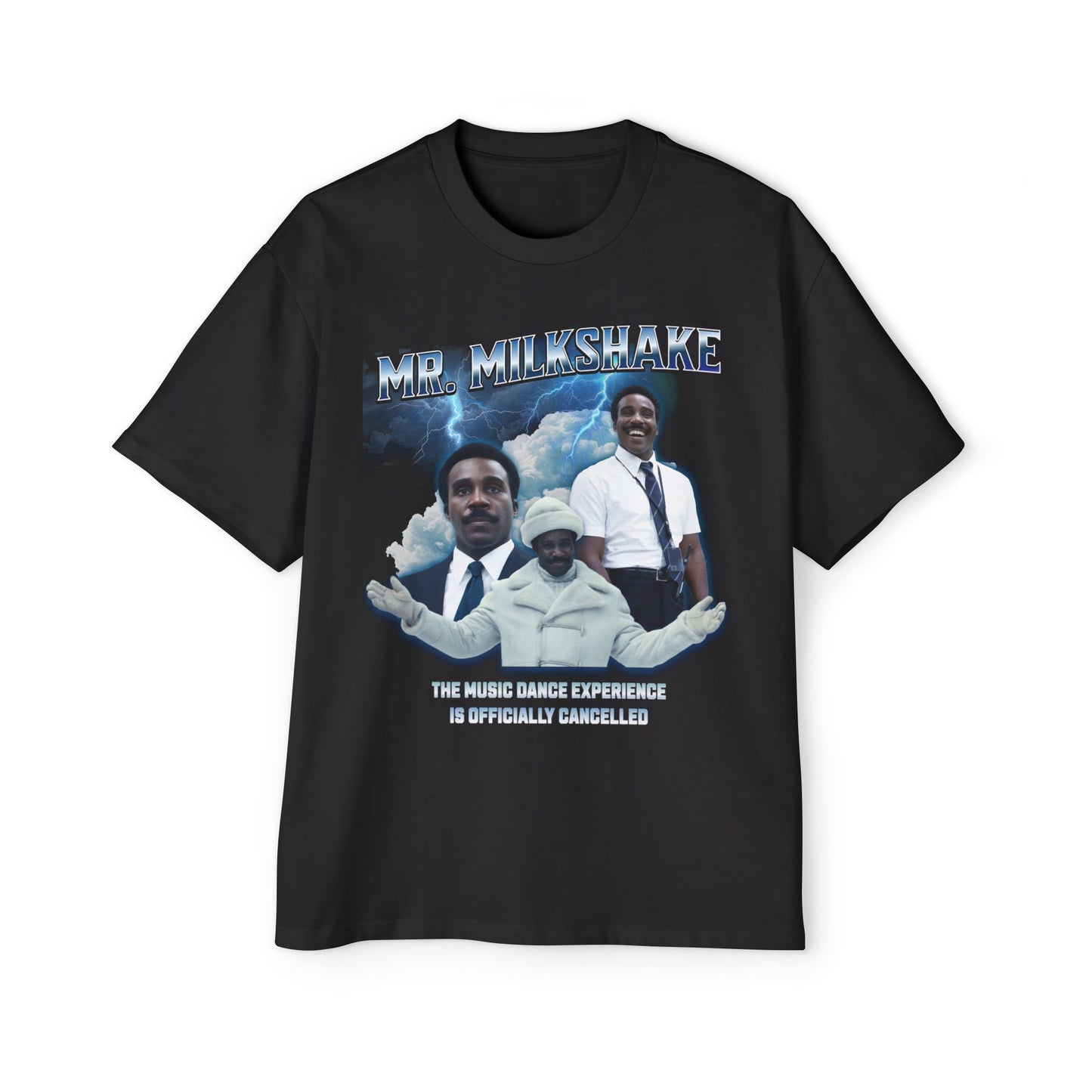 Vintage Mr Milkshake, Oversized Heavy Unisex Tee, Mr Milchick Severance